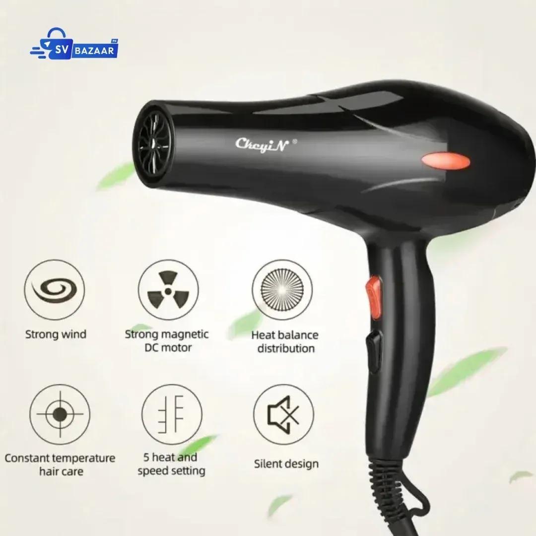 2275-48-713581-product-4 Remington Essential Care Hair Dryer 5000W Black | Professional Fast Drying Hair Dryer - Image 1