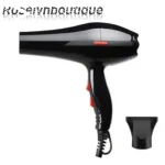 Remington Essential Care Hair Dryer 5000W Black | Professional Fast Drying Hair Dryer - Image 6