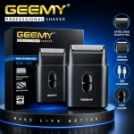 GEEMY GM-7763 Professional Rechargeable Foil Shaver with Pop-Up Trimmer & USB Charging - Image 6