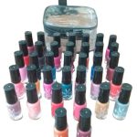 36-Piece Multicolor Nail Polish Set Long Lasting Chip Resistant