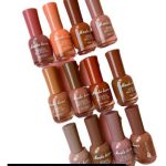 Nail Polish Set 12 Colors Long Lasting Chip Resistant