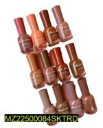 Nail Polish Set 12 Colors Long Lasting Chip Resistant