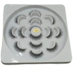 3D False Eyelashes for Pakistani Brides & Party Goers – Reusable Fiber Lashes Pack of 7