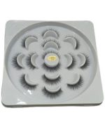 3D False Eyelashes for Pakistani Brides & Party Goers – Reusable Fiber Lashes Pack of 7