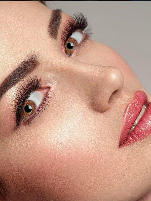 238-71-355794-product-1 Premium Brown Eye Lenses 14.2mm - Natural Look Contact Lenses for Pakistani Women - Image 1