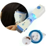Anti-Bacterial Electric Hair Comb 13g White - Image 5