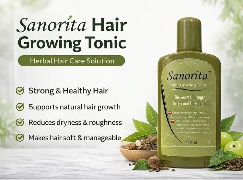 2413-55-721413-product-1 Sanorita Herbal Hair Growth Tonic 100ml - Image 1