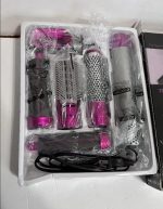 Purple Hair Dryer Brush with 5 Nozzles - Image 6