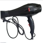 Black Corded Hair Dryer with 3 Speeds - Image 2