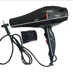 Black Corded Hair Dryer with 3 Speeds