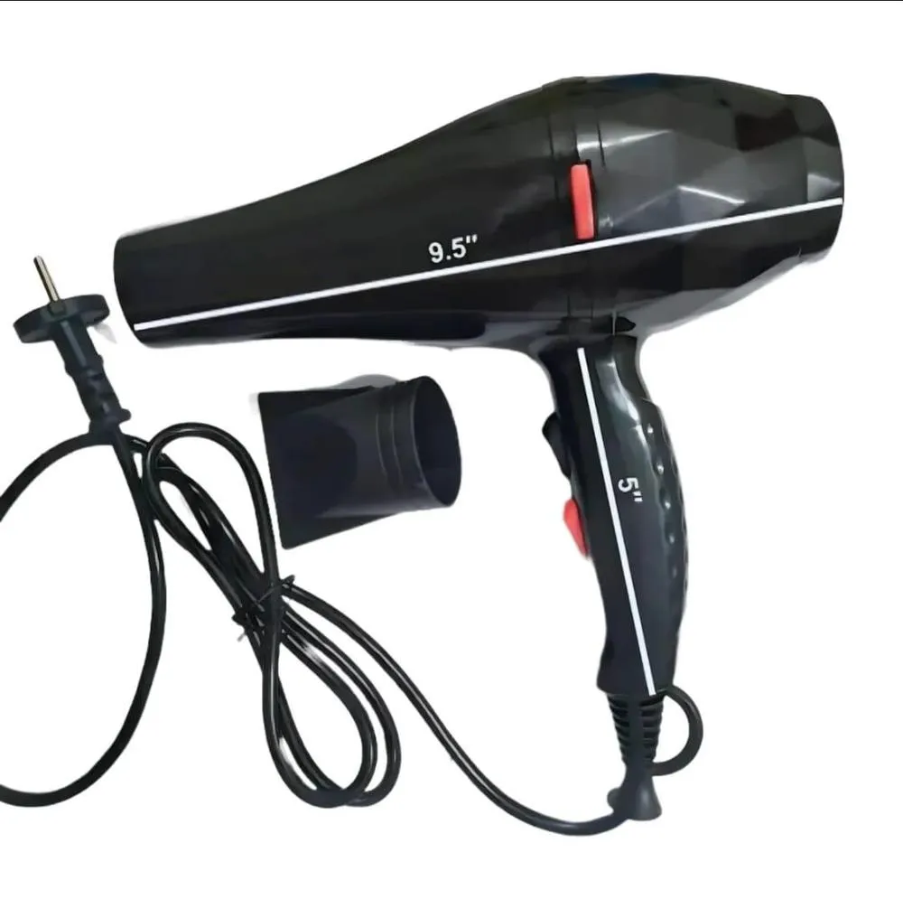 2444-48-730785-product-3 Black Corded Hair Dryer with 3 Speeds - Image 1