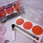 3-in-1 Glitter Highlighter & Powder Palette 250ml Multicolor - Image 4