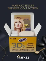 Elina 3Dx Facial Hair Bleach Kit for Brighter Skin