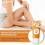 Orange Enzymes Exfoliating Brightening Gel LF16-35 | Gentle Face Scrub for Glowing Skin - Image 4