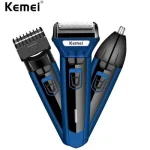 Kemei KM 6332 3 in 1 Rechargeable Grooming Kit for Men - Image 5