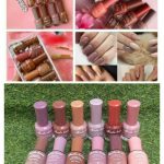 12 Pcs Chip-Resistant Nail Polish Set Multicolor