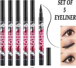 Waterproof Eyeliner Pens 5 Pcs – Smudge Proof Long Lasting Black Eyeliner Set - Image 4