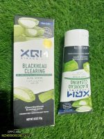 Aloe Vera Face Scrub Tan Removal Deep Exfoliating Cleanser for Clear & Smooth Skin - Image 3