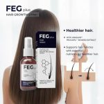 FEG Plus Hair Growth Spray 50ml for All Hair Types, Anti Hair Fall and Dandruff Control - Image 4