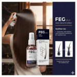 FEG Plus Hair Growth Spray 50ml for All Hair Types, Anti Hair Fall and Dandruff Control - Image 5