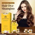 Hair Dye Shampoo 400ml Long Lasting Natural Color - Image 3