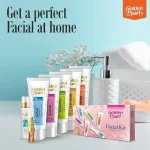 Golden Pearl Facial Kit 7-Piece Whitening for Pakistani Skin - Image 4