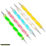 2-Sided Dotting Pen Tool Set Stainless Steel Pakistan - Image 4