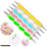 2-Sided Dotting Pen Tool Set Stainless Steel Pakistan - Image 5
