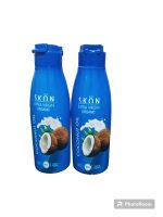Coconut Oil for Hair 100 Percent Natural, Pack of 2, 100ml Blue Bottles for Soft Shiny Hair