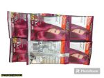 Premium Burgundy Hair Color 6 Pack, 100 Percent Grey Coverage Salon Quality Cream - Image 3