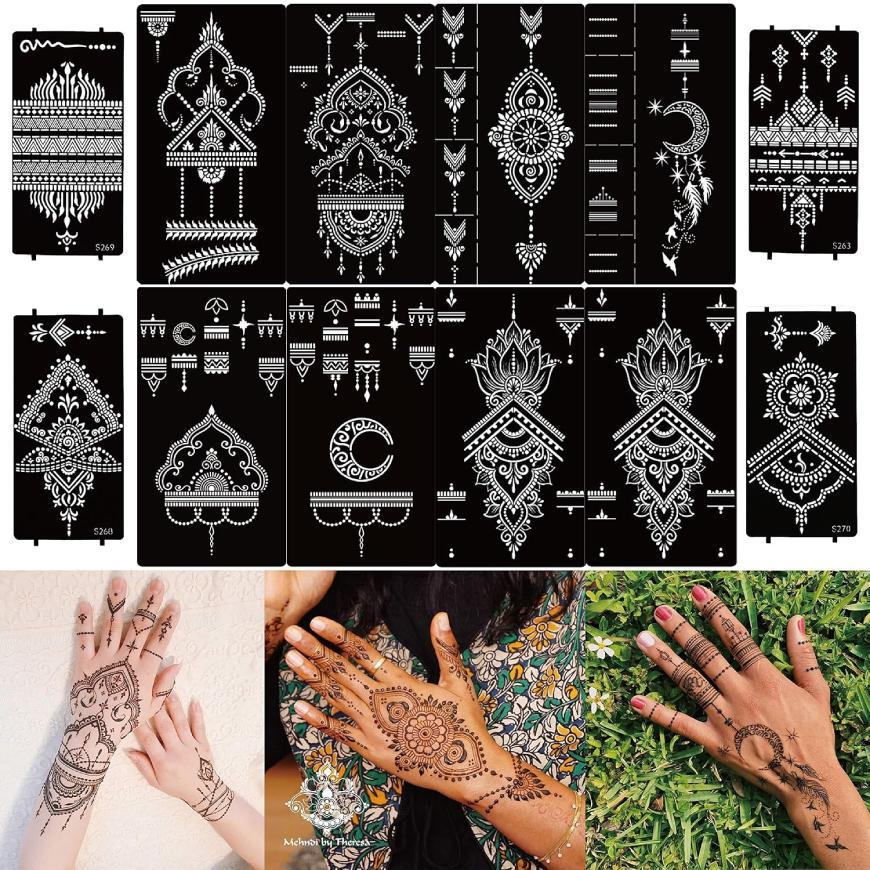 594-242-540531-product-2 Mehndi Sticker for Weddings Festivals No Henna (Copy) - Image 1