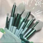 13 PCS Kabuki Eye Shadow Brush Set Synthetic Fiber - Image 6