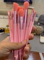 13 PCS Kabuki Eye Shadow Brush Set Synthetic Fiber - Image 9