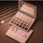 30 Shade Matte Eye Makeup Palette - Rose Gold, Highly Pigmented with Mirror