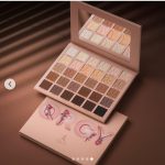 30 Shade Matte Eye Makeup Palette - Rose Gold, Highly Pigmented with Mirror