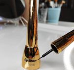 Gold Waterproof Liquid Eyeliner - Precise Fine Tip, Smudge Proof Formula