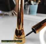 Gold Waterproof Liquid Eyeliner - Precise Fine Tip, Smudge Proof Formula - Image 3