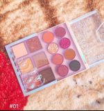 12 Shade Matte and Glitter Eyeshadow Kit for Pakistani Bridesmaids - Long Lasting Powder