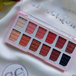 12 Shade Matte and Glitter Eyeshadow Kit - Long Lasting, High Pigmented