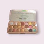 Glitter Eyeshadow Palette 18 Shades Rose Gold - Long-Lasting Shimmer Eye Makeup Kit - Image 5