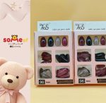 Salon-Style Fake Nails Acrylic Multicolor Set
