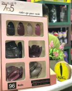 Salon-Style Fake Nails Acrylic Multicolor Set - Image 3
