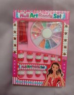 Kids Nail Art Set with 12 Fake Nails & Glue