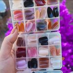 Stick On Artificial Nails Multicolor ABS 144 Pack - Image 5
