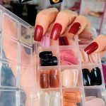 Stick On Artificial Nails Multicolor ABS 144 Pack - Image 7