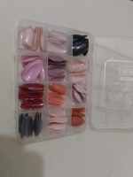 Stick On Artificial Nails Multicolor ABS 144 Pack - Image 8