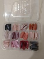 Stick On Artificial Nails Multicolor ABS 144 Pack - Image 9