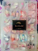French Tip Fake Nails ABS Plastic Pakistan - Image 2