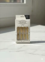 Multicolor Glitter Stick-On Nails ABS Plastic Pack of 1 - Image 7