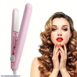 2 In 1 Mini Hair Straightener Easy To Use Travel Friendly